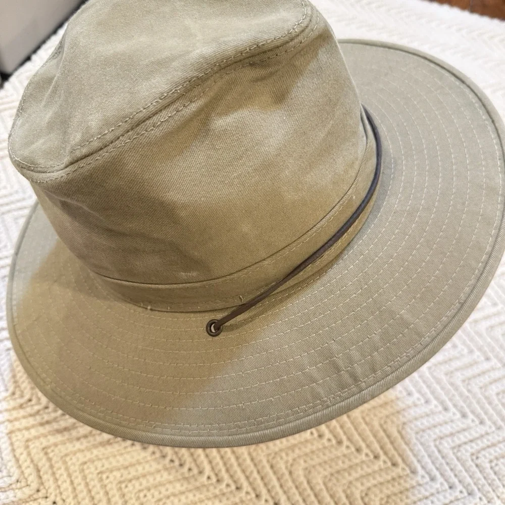 HH Henschel Hat Medium Indiana Jones Outback Safari Explore‎ Lined Vintage